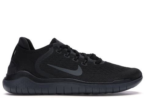 nike free rn zwart|Nike Free RN black anthracite.